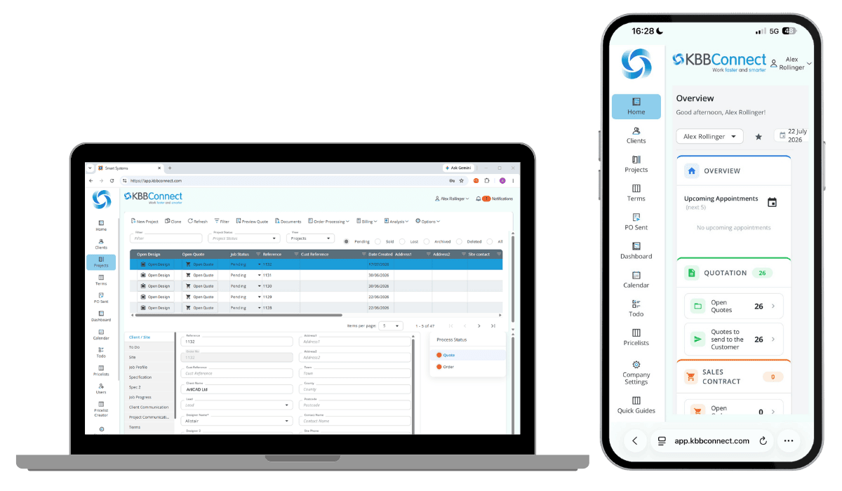 KBBConnect Desktop &amp; Mobile Images